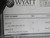 WYATT P6377-2220025 900002-2 LINE FILTER KIT ORGANIC 161117 M8012-2 T195530