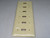 LOT OF 10 YTS-6 6 LIGHT SWITCH COVER T195539