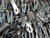 LOT OF 82 BEST FLEX 6708-1 LOT OF 82 POWERED ROLLER CONVEYOR IDLER PULLEY ASSY M2881
