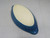 BLUE PORCELAIN OVAL BAKING DISH T197012