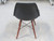 BLACK MODERN STYLE MID CENTURY MODERN DINING ROOM WOODEN LEGS CHAIRS T197037