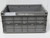 LOT OF 95 GREY COLLAPSIBLE PLASTIC BINS 24X16X12 T196460