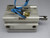 SMC CDQ2BP80D-W0143-60 DOUBLE ACTING PNEUMATIC CYLINDER T196879