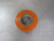 LOT OF 158 ORANGE 2107TV PVC TAPE ROLLS 15 MM X 20 M PER ROLL
