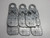 LOT OF 10 BOSCH 3842311889 SWIVEL CARRIAGE T54589