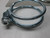 LOT OF 2 GALVANIZED STEEL CLAMPS T54637