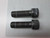LOT OF 2 01EC 1-1/4" X 37/8" X 12" 7/8 HEX STEEL SCREWS T55786