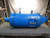 BLUE PLASTIC PROCESSING HOPPER 64X22