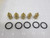 LOT OF 5 BATTENFELD 0201870047 1900890 FLOW TUBE T59753