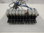 LOT OF 10 NUMATICS 031SA4004000061 031RS700O000000 SOLENOID VALVES W/ MANIFOLD ASSEMBLY T59973