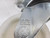 LOT OF 4 BLICKLE SWIVEL WHEEL HEAVY DUTY RUBBER BASE CASTER PLASTIC 3" X 1 1/4"WITH BASE IS 3 3/8" X 3 3/15" STEEL T59651