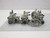 LOT OF 3 SMC CDQ2B32-20D PNEUMATIC ACTUATOR 3/4IN-STROKE 9/16IN-BORE T59652