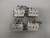 LOT OF 4 SMC MXQ6-10C-F9NWL MXQ6L-10 SLIDE TABLE CYLINDER T61009