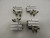 LOT OF 4 SMC MHZL2-16D LONG STROKE PARALLEL GRIPPER T61960