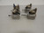 LOT OF 4 SMC CDQSB12-10DC CDQSB12-10DC-A93S COMPACT CYLINDER T61963
