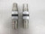 LOT OF 2 GENERAL RADIO TEKTRONIX 874 017-044 ATTENUATOR ADAPTER T62896