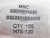 LOT OF 300 MSC H70-120 O-RINGS T63001