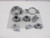LOT OF 20 WHOLESALE LOT OF MIXED PIPE CLAMPS DIFFERENT SIZES AND BRANDS. T63196