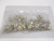 LOT OF 50 BRASS CRAFT 38-8-6 (CU2-G3) 1/2" O.D TUBE X 3/8" M.I.P COMPRESSION X M.I.P UNION T63287