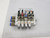 LOT OF 5 SMC SY5220-5L0Z-C8 SOLENOID VALVE W/ MANIFOLD T63689