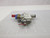 LOT OF 2 SMC SY7120-5LZE-02-F2 SOLENOID VALVES T64093