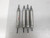 LOT OF 4 BIMBA 011-NR PNEUMATIC CYLINDERS T64440