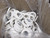 LOT OF 246 CERTOPLAST WHITE VINYL PVC ADHESIVE TAPE ROLL T66284