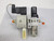 SMC NAW2000-N02-C NAV2000-N02-5DZ SOLENOID VALVE W/ FILTER REGULATOR T67364