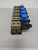 LOT OF 6 NUMATICS L01SA4594G SOLENOID VALVES W/ MANIFOLD T68811