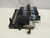 LOT OF 10 FESTO IIFG-02-1/8-10-BU IFB8-02 JMVH-5-1/8 B-VI-110512 MVH-5-1/8-B-VI11900 MVH-5-1/8-B-VI-01 110274 SOLENOID VALVES W/ MANIFOLD T71501