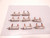 LOT OF 8 SMC NCJPB10-125D ROUND BODY CYLINDER T77127