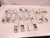LOT OF 26 MINI MICRO STENCILS T76223