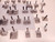 LOT OF 33 MINI MICRO STENCILS T76236