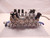 LOT OF 6 FESTO JMFH-5/2-1/4-D-1 SOLENOID VALVES WITH MANIFOLD T76277