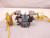 LOT OF 3 MAC 45A-M00-DDAJ-4KG 45A-NAC-DDAJ-4KG SOLENOID VALVES W/ MANIFOLD T79058