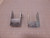 LOT OF 2 IGUS 202-12 MOUNTING BRACKETS T80856