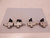 LOT OF 4 SMC VHS401-03 3 PORT HAND VALVE FLOW CONTROL T83421