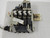LOT OF 4 SMC VFS2100-2FZ SOLENOID VALVES W/ MANIFOLD T86558