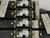 LOT OF 4 SMC VFS2100-2FZ SOLENOID VALVES W/ MANIFOLD T86558