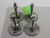 LOT OF 4 INDUSTRIAL TABLE LEVELING FEET BASE T88191