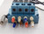 LOT OF 4 MAC 45A-LAC-DARA-1BA SOLENOID VALVES W/ MANIFOLD T88206