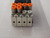 LOT OF 4 SMC VQ1171-5L0-C0 SOLENOID VALVES W/ MANIFOLD T88892