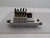 LOT OF 5 SMC SY3120-5LZE-M5 SOLENOID VALVES W/ MANIFOLD T89552