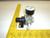 LOT OF 2 SMC AR20-N02-Z REGULATORS W/GAUGES 125PSI GAUGE 160PSI T17557