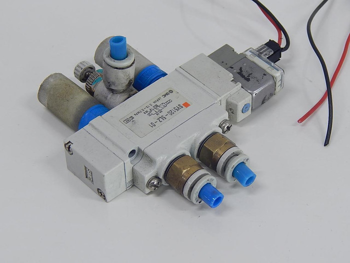 SMC SY54205LZ01 Solenoid Valve T145296 Test Equipment and Machinery International Inc