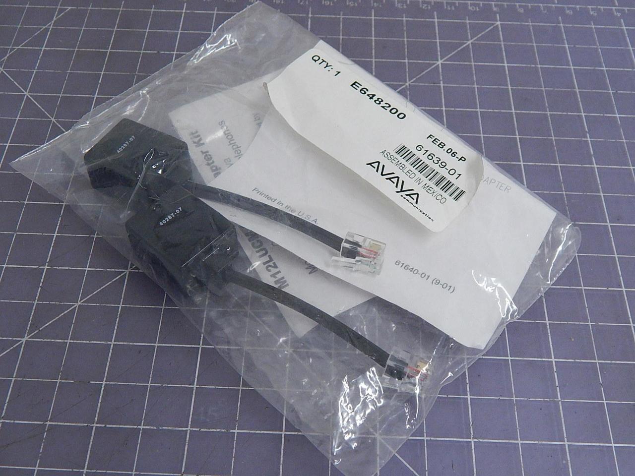 Lot Of 40 Avaya E6400 01 Networking Jacks T Test Equipment And Machinery International Inc