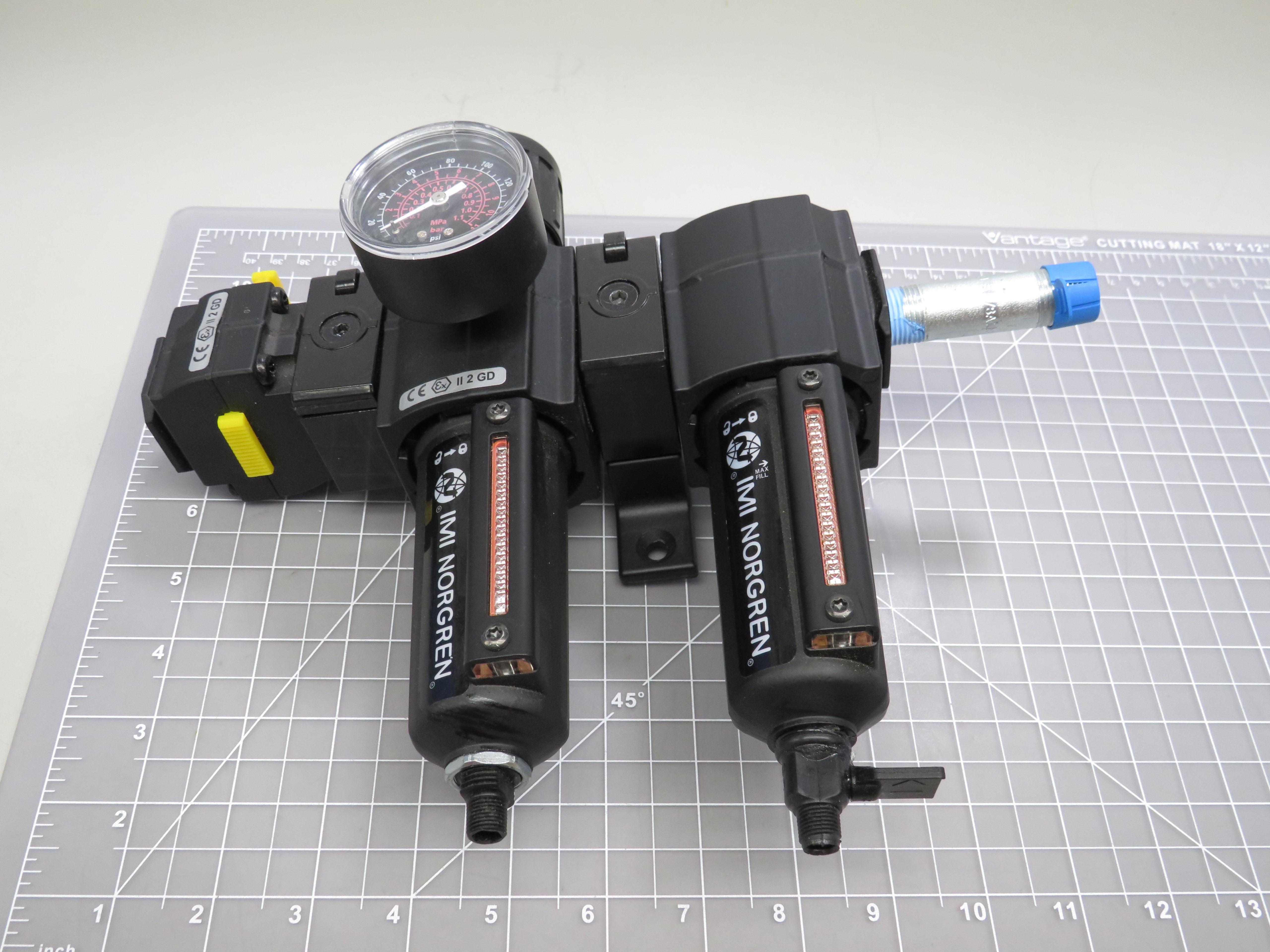 Norgren B73g 3ak Ad3 Rmg Filter Regulator T155475 Test Equipment And Machinery International Inc