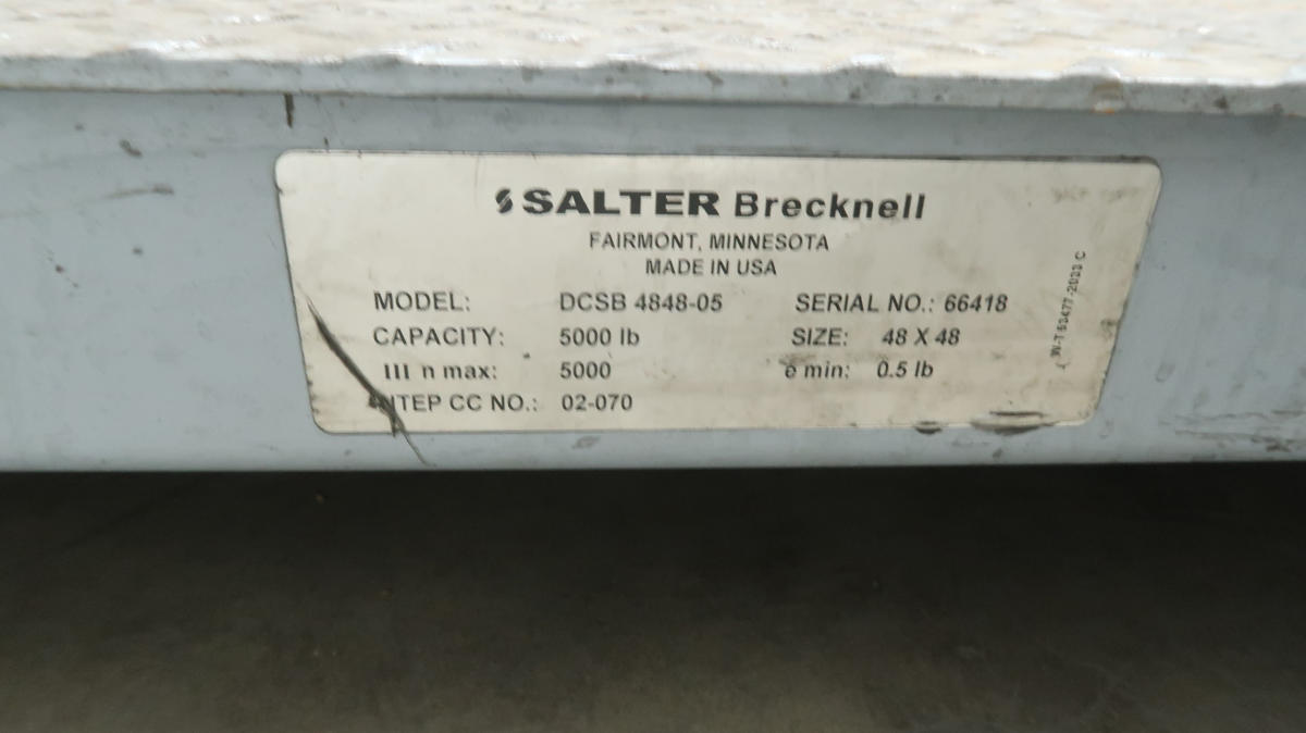 DCSB Floor Scale System - Brecknell