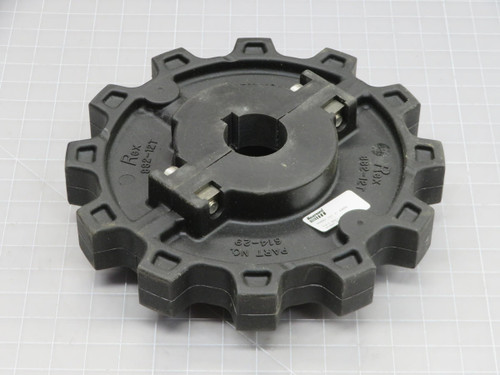 Pignon Rexnord NS880 12 Dents, Alésage De 1 Pouce - Neuf Pour Transmissions Par Chaîne Industrielle