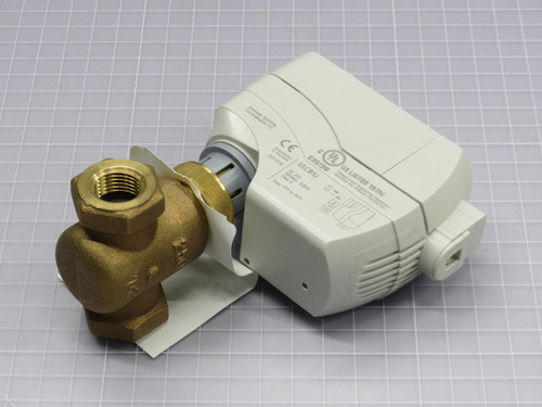 Actionneur Vanne Mélange Siemens 259-02069 - 1/2" 3 Voies FNPT Sans Ressort